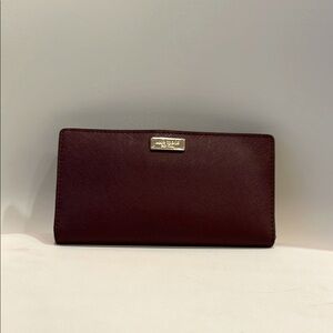 Kate Spade Women's Burgundy Wallet